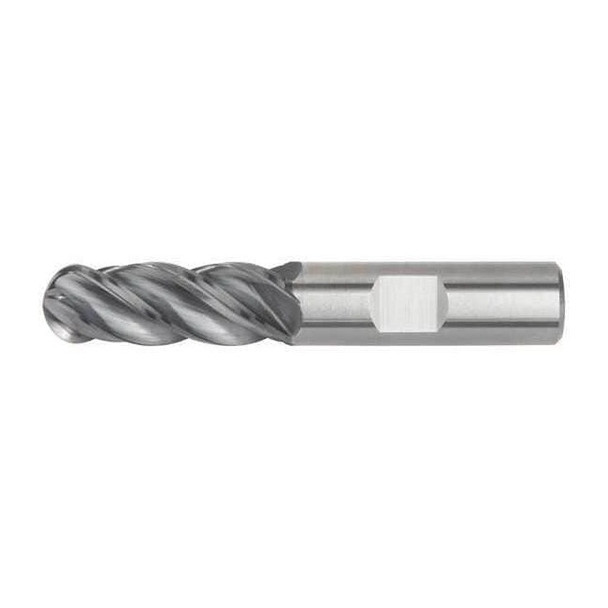 Widia End Mill,AlTiN,0.2500 in Millng Dia,4V00 4V0007002XT