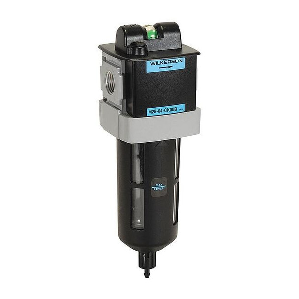 Coalescing Filter, 0.5 micron Rating, Overall Width: 2.87 in