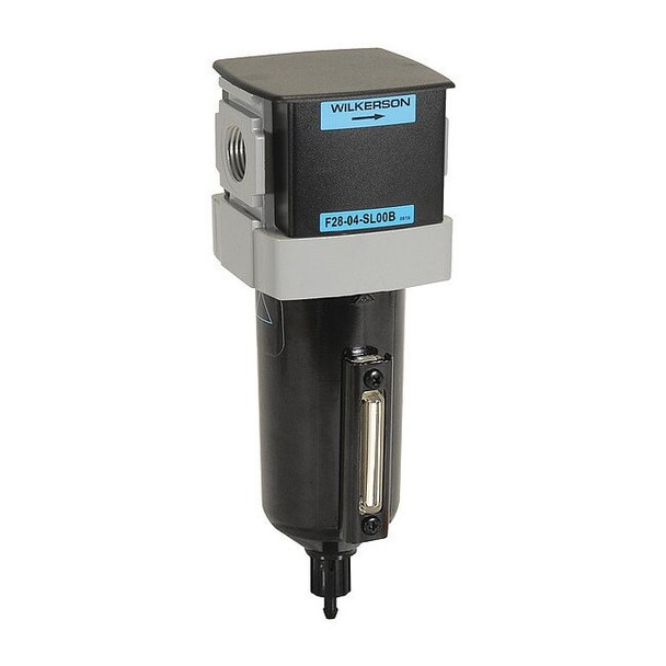 Wilkerson Compressed Air Filter,5 micron Rating F28-06-SL00B