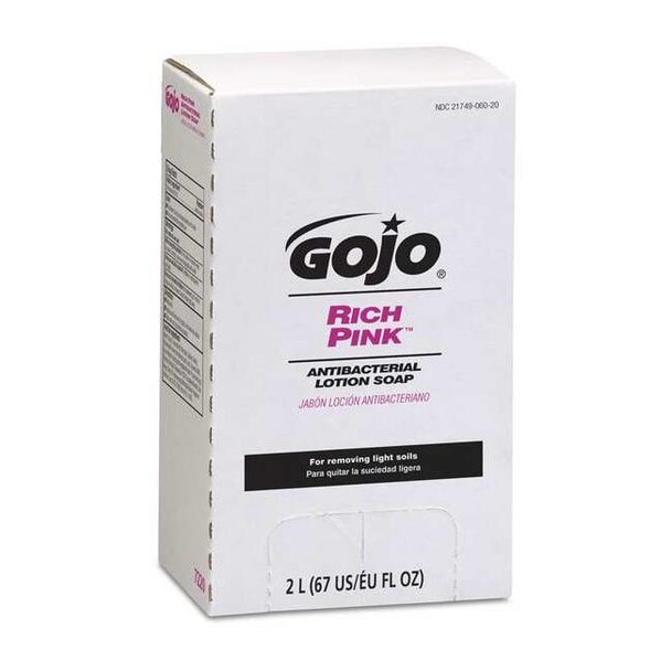 Gojo 2000 ml Liquid Hand Soap Cartridge 7220-04