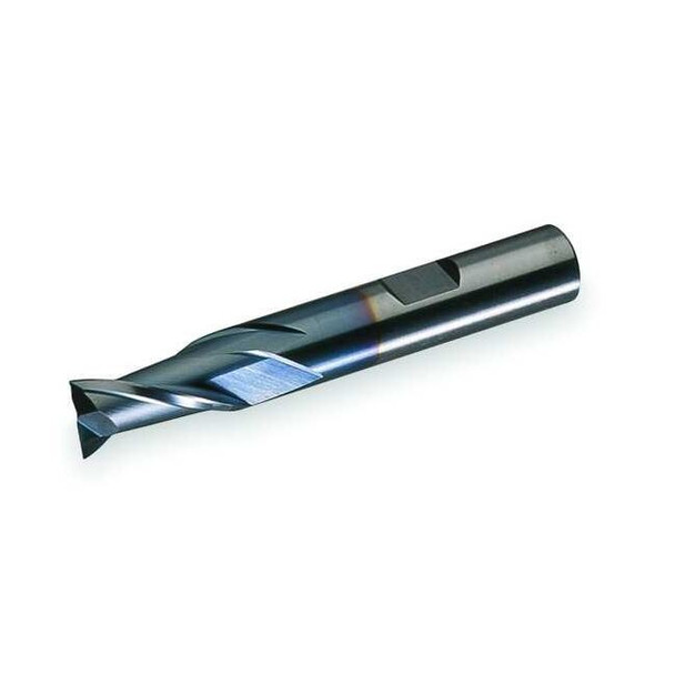 2-Flute HSS Square Single End Mill Cleveland HG-2-TC TiCN 1/2"x1/2"x1"x3-1/4"