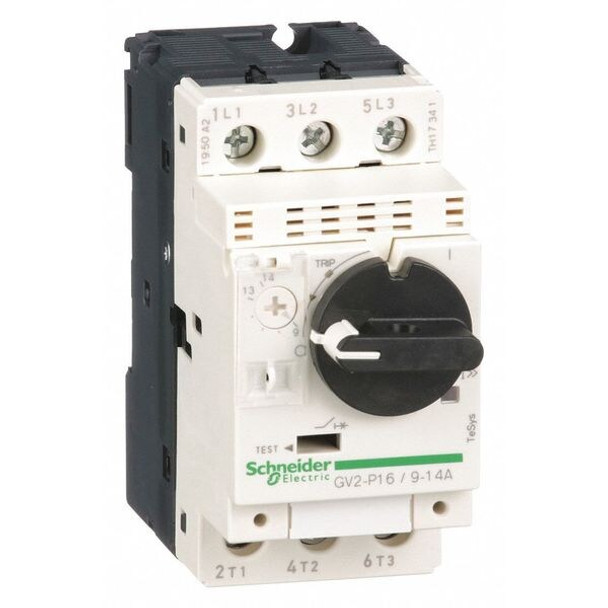 Square D ManualMotorStart,IEC,SelectorSwtch,Therm GV2P16