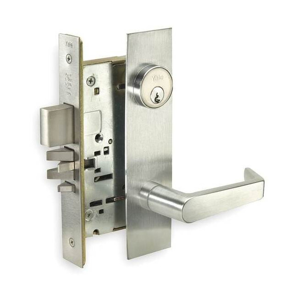 Assa Abloy Accentra Lever Lockset,Mechanical,Classroom AUCN88182FL x 626