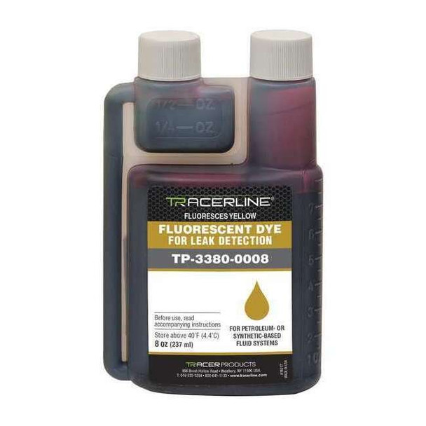 Tracerline Fluorescent Leak Detection Dye, Yellow TP-3380-0008