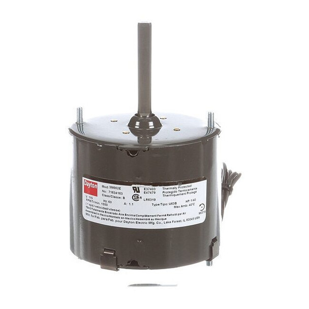 Dayton HVAC Motor,1/40 HP,1550 rpm,115V,3.3 71634163M