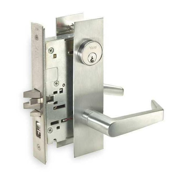Assa Abloy Accentra Lever Lockset,Mechanical,Entrance AUCN8807FL x 626