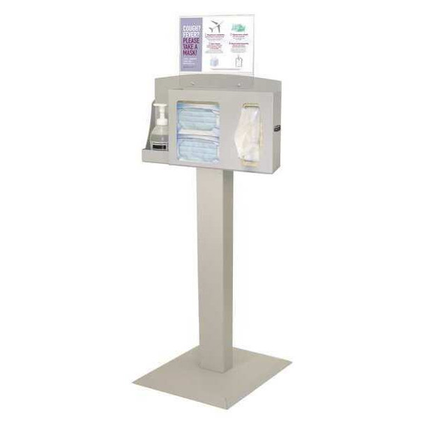 Bowman Dispensers Hygiene Station,Brown,18" W BD102-0012 Bowman Dispensers Hygiene Station,Brown,18" W BD102-0012