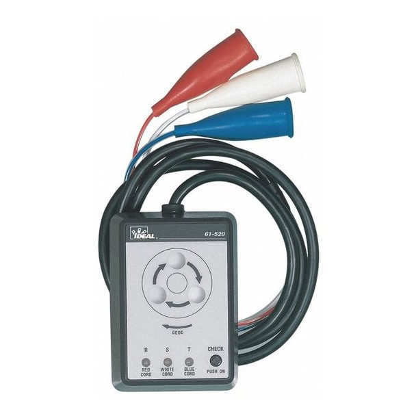 Ideal Phase Sequence Tester,120V min 61-520