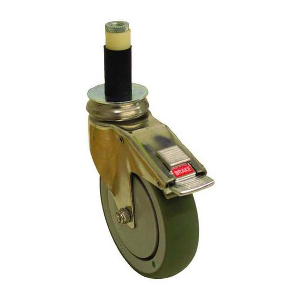 Stem Caster,220 lb. Ld,13/16" Stem Dia.