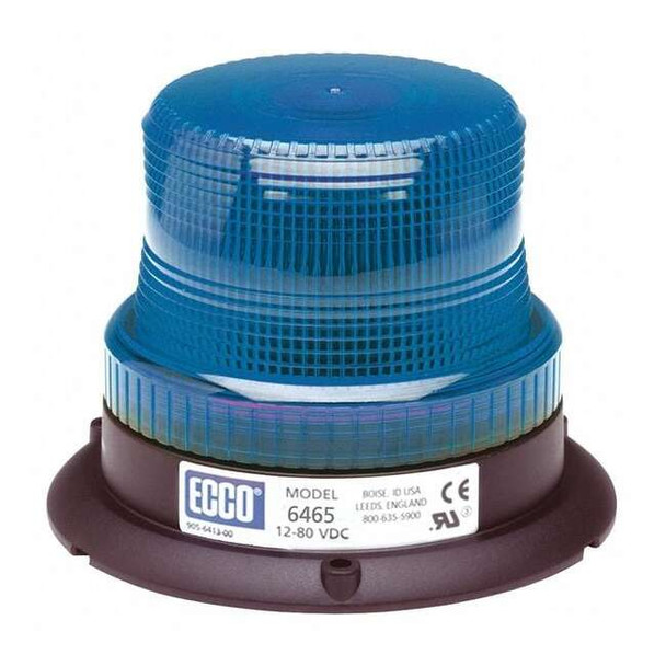 Ecco Beacon Light,Blue,Flashing 6465B