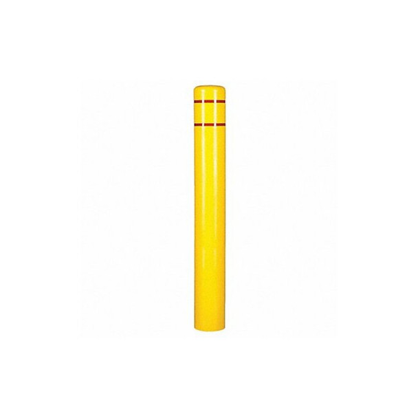 Manufacturer Varies Post Sleeve,7 In Dia.,60 In H,Yellow CL1386-A