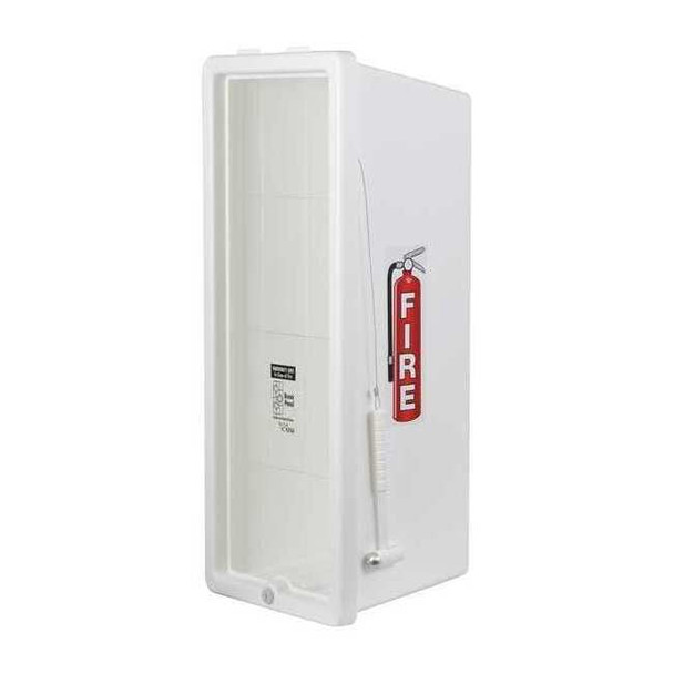 Fire Extinguisher Cabinet, Surface Mount, 28 1/2 in Height, 20 lb