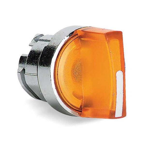 Schneider Electric Illum Selector Switch,3 Pos,22mm,Yellow ZB4BK1353