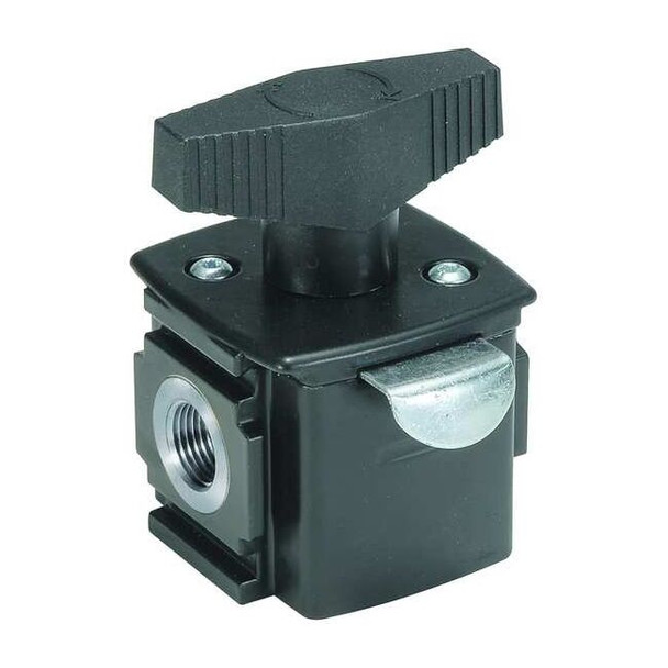 Wilkerson Lock Out Ball Valve,3/8 in. NPT,190 cfm V60-03-B000B