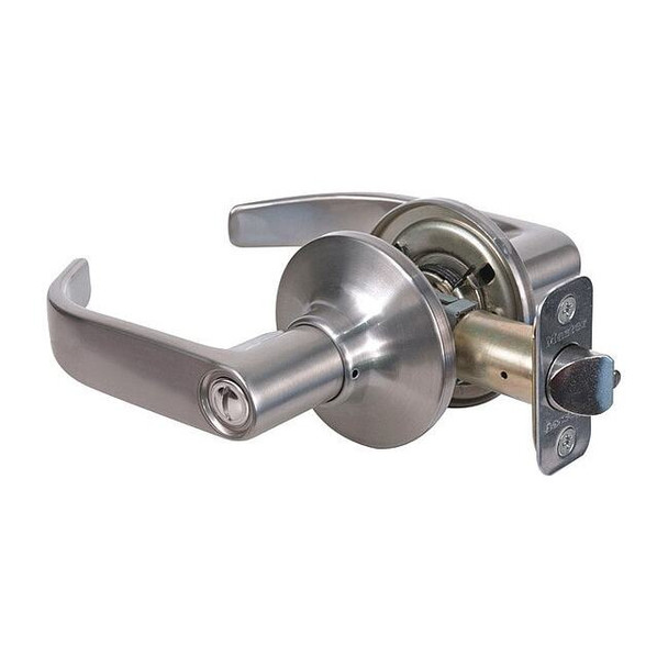 Master Lock Lever Lockset,Satin Nickel,Return Style RL0315BOX
