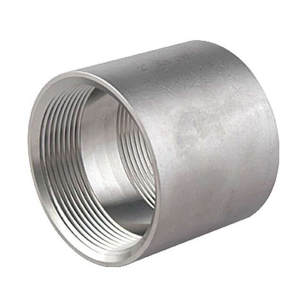 Manufacturer Varies 1-1/2" FNPT 304 SS Coupling 40FC111N112
