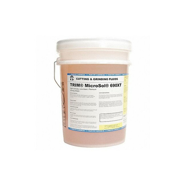 Trim Semi-Synthetic Coolant,Amber,Pail,5 gal. MS690XT-5G Trim Semi-Synthetic Coolant,Amber,Pail,5 gal. MS690XT-5G