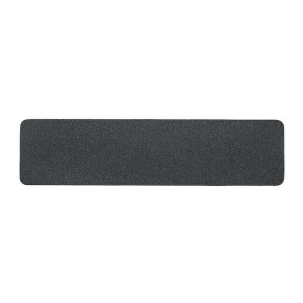 Anti-Slip Tread Mineral Coated 60 Grit Size, Black, 6" W x 2 ft. L, 30 mil Thick