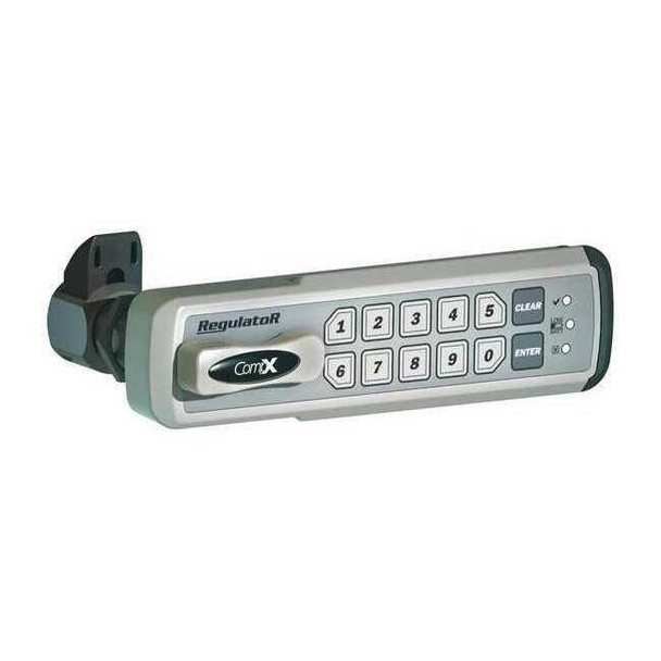 Compx Regulator Elect Keyless Lock,Keypad,1 1/2 in H REG-S-R-5