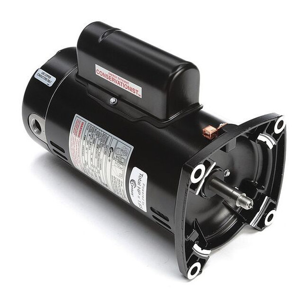 Pool Pump Motor, Capacitor-Start/Run, 1 HP, 48Y Frame, 3,450 Nameplate RPM