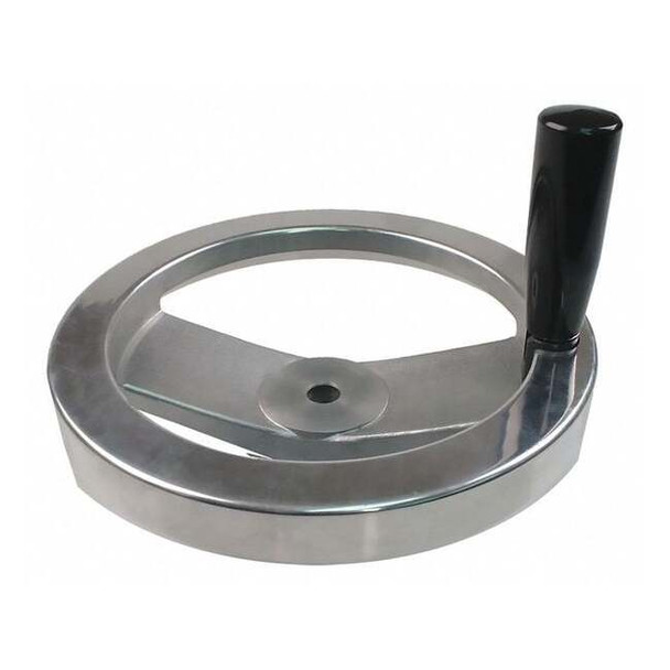 Manufacturer Varies Two Spoke Wheel,4.00" Diameter,Silver 30744P