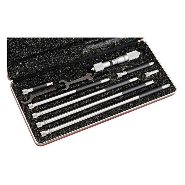 Starrett Inside Micrometer Set,4 to 24 In 823CZ