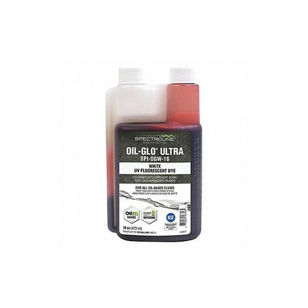 Spectroline Fluorescent Leak Detection Dye, White SPI-OGW-16