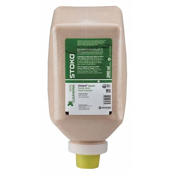 Deb Hand Cleanser Cartridge, Stocko, Solopol Classic, 2,000 mL, 6 PK PN98318706