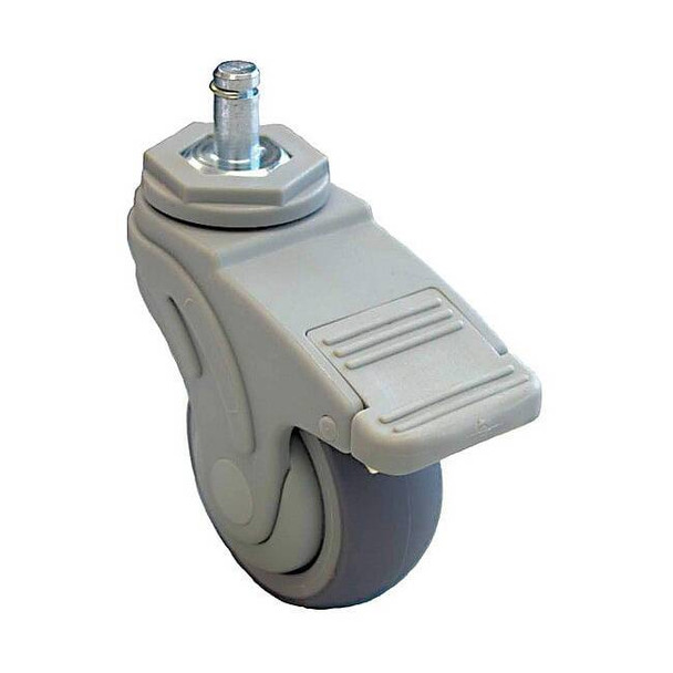 Manufacturer Varies Stem Caster,165 lb. Load Rating,Swivel P17S-RP030K-SG1-TB