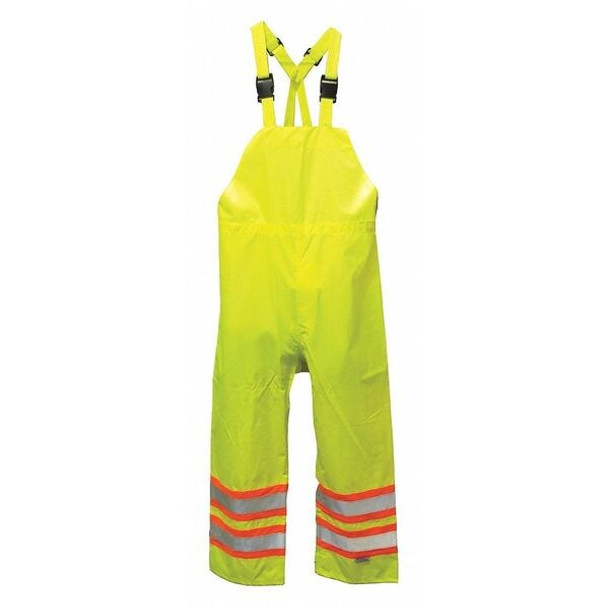 Viking Rain Bib Overall,Class E,Ylw/Grn,4XL 6323PG-XXXXL Viking Rain Bib Overall,Class E,Ylw/Grn,4XL 6323PG-XXXXL