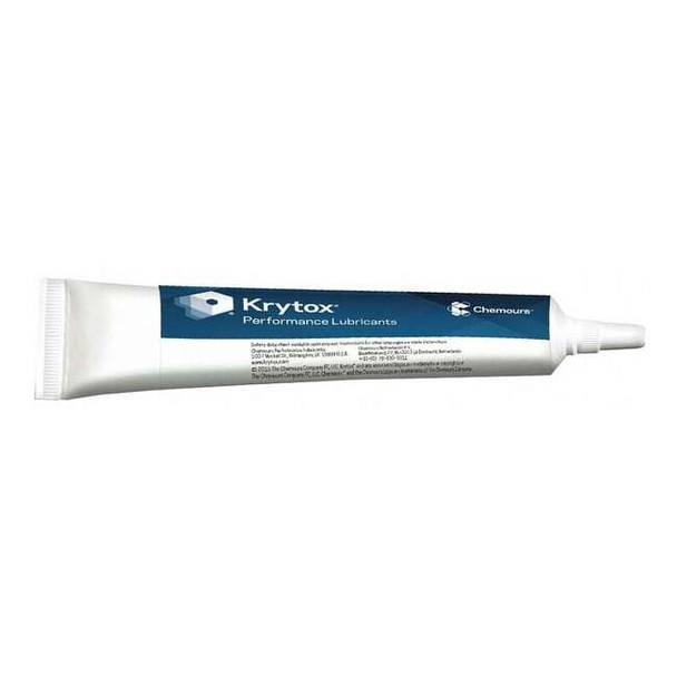 Krytox 2 oz., Tube, Synthetic, White GPL-205