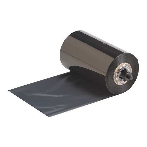 Brady Ribbon, 4-21/64" W, 984 ft. L, Black IP-R6007