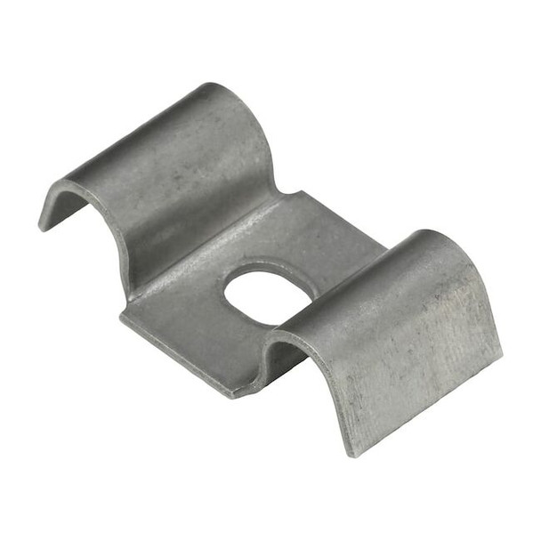 Grating Clip, For Screw Size 1/4 in, 316 Stainless Steel, 100 PK