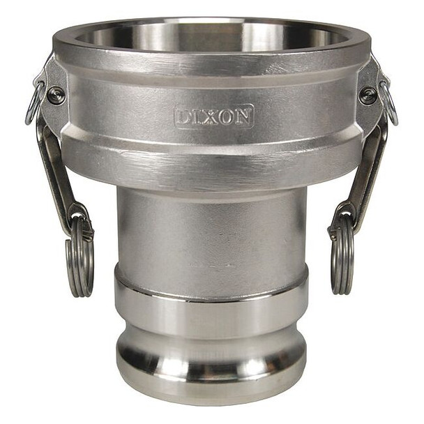 Dixon Cam and Groove Adapter,3", 4",316 SS G4030-DA-SS