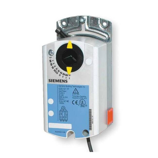Siemens Electric Actuator,44 in.-lb.,Modulating GDE161.1P