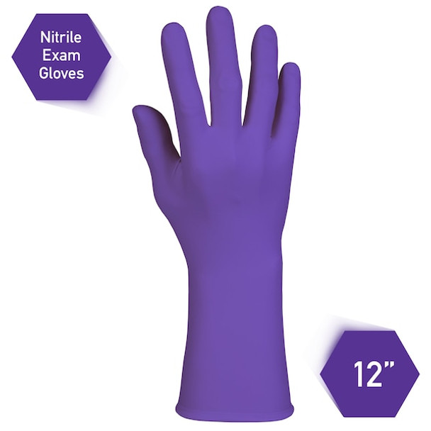 Kimtech Disp. Gloves,Nitrile,XL,Purple,PK500 50604 Kimtech Disp. Gloves,Nitrile,XL,Purple,PK500 50604