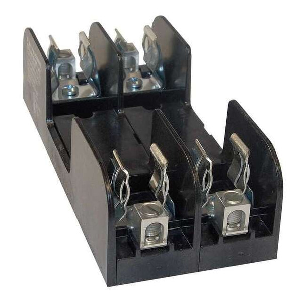 Open Fuse Block, H; K5 UL Class, 600V AC/DC Volt Rating, 2 Poles, Box Lug