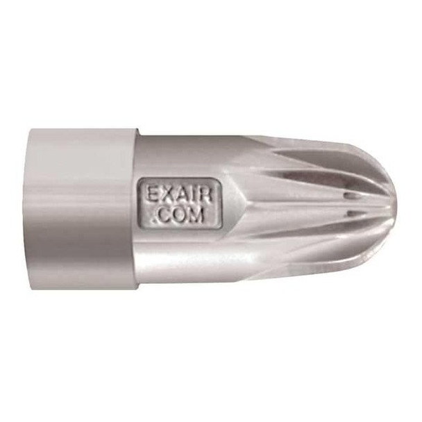 Exair AirGunNozzle,1/4",NPT,Zinc;Aluminum 1100