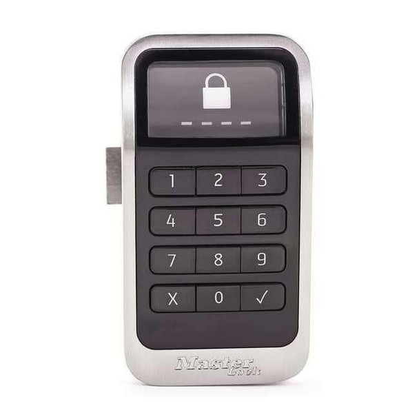 Master Lock Electronic Keyless Lock,Outside 2-1/8" W 3685