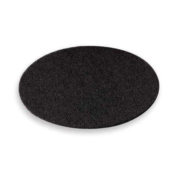 3m Stripping Pad,19 in Dia,Black,PK5 7300