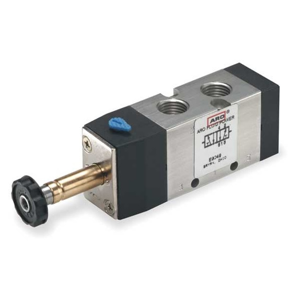 Aro Solenoid Air Con Valve,Four-Way,115 psi M212SS-000-N