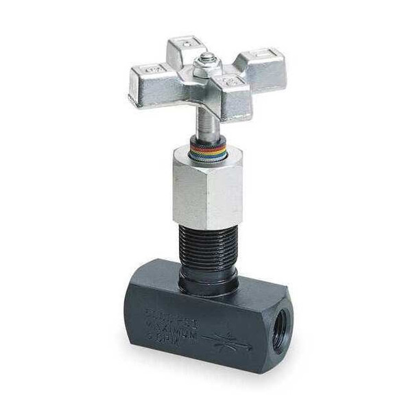 Parker Metering Valve,5 gpm,5,000 psi,Steel MV400S