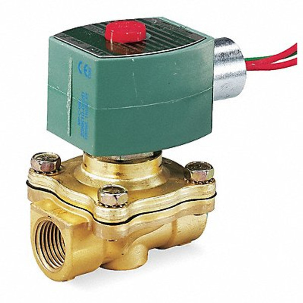 Redhat Solenoid Valve,Brass,NC,Air, Inert Gas  8210G001 Redhat Solenoid Valve,Brass,NC,Air, Inert Gas  8210G001