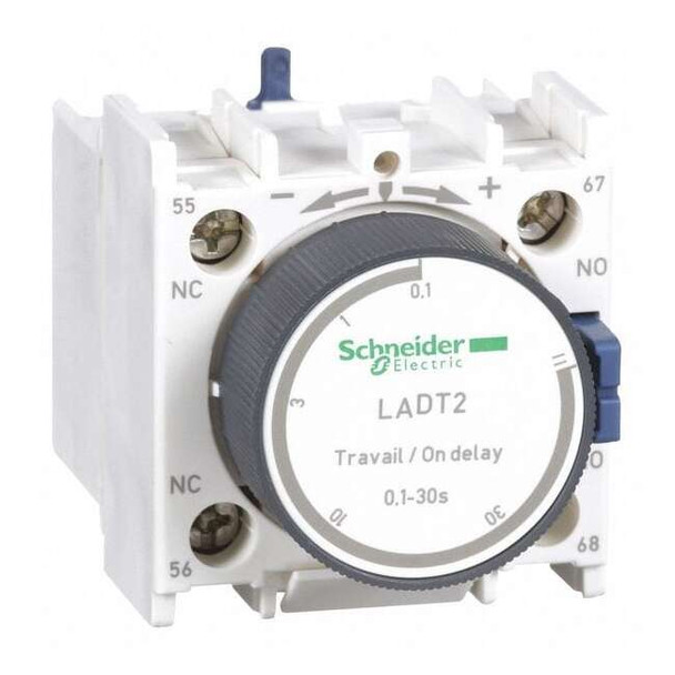 Schneider Electric IEC Timer Module,1NO/1NC,.1 to 30sec LADT2