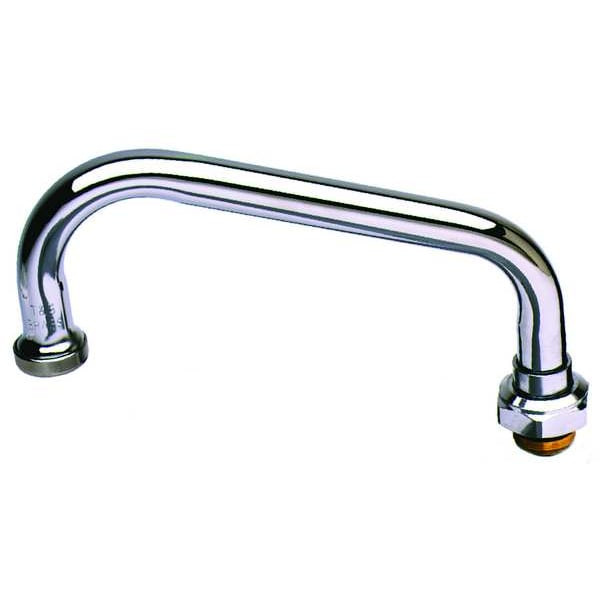 T&s Brass Spout, Faucet, Brass, Length 12 In 062X