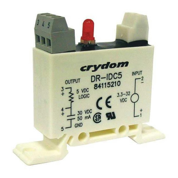 Crydom In Module,In 4-32VAC/DC,Out 3-30VDC,50mA DR-IDC5