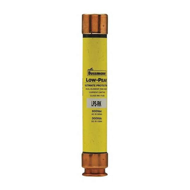 UL Class Fuse, RK1 Class, Time-Delay, 2.25A, 600V AC, Non-Indicating