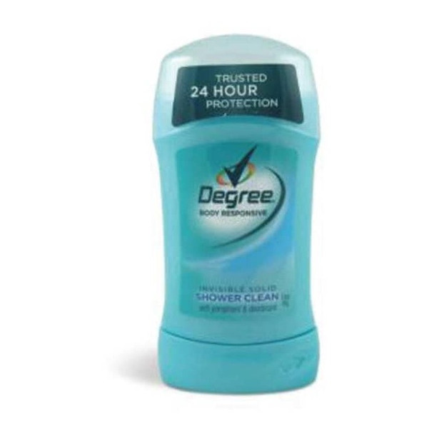 Degree Deodorant,1.6 oz.,Clear,Solid,PK12 CB251609