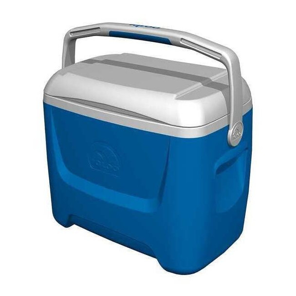 Igloo Chest Cooler, 28.0 qt. Cap., 18" L, Body Color: Blue 00050049
