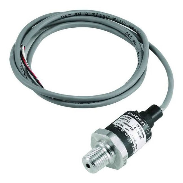 Ashcroft Pressure Transducer,Range 0 to 60 psi, G17M0242F260#